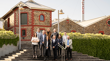 Winemaker team portrait